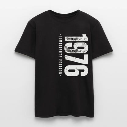 Männer T-Shirt "1976 - Limitierte Edition" - Schwarz