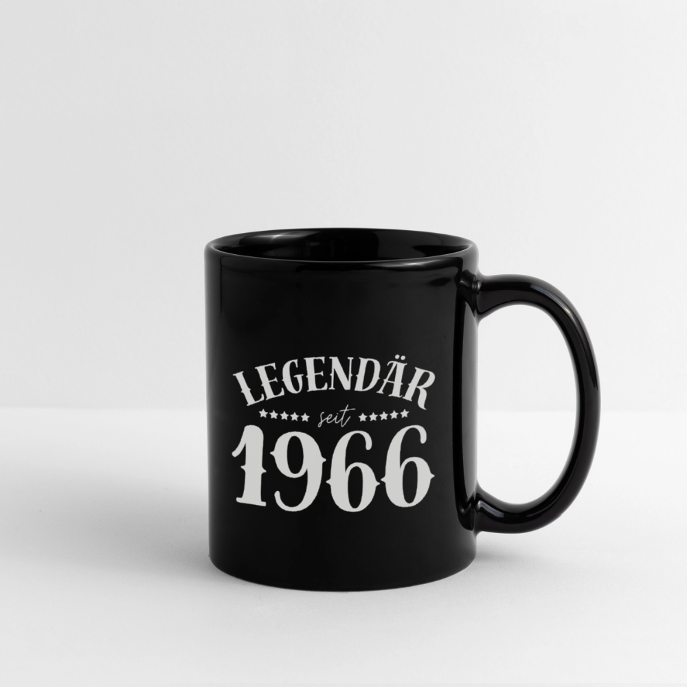 Tasse "Legendär seit 1966" - Schwarz