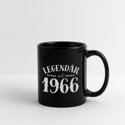 Tasse "Legendär seit 1966" - Schwarz