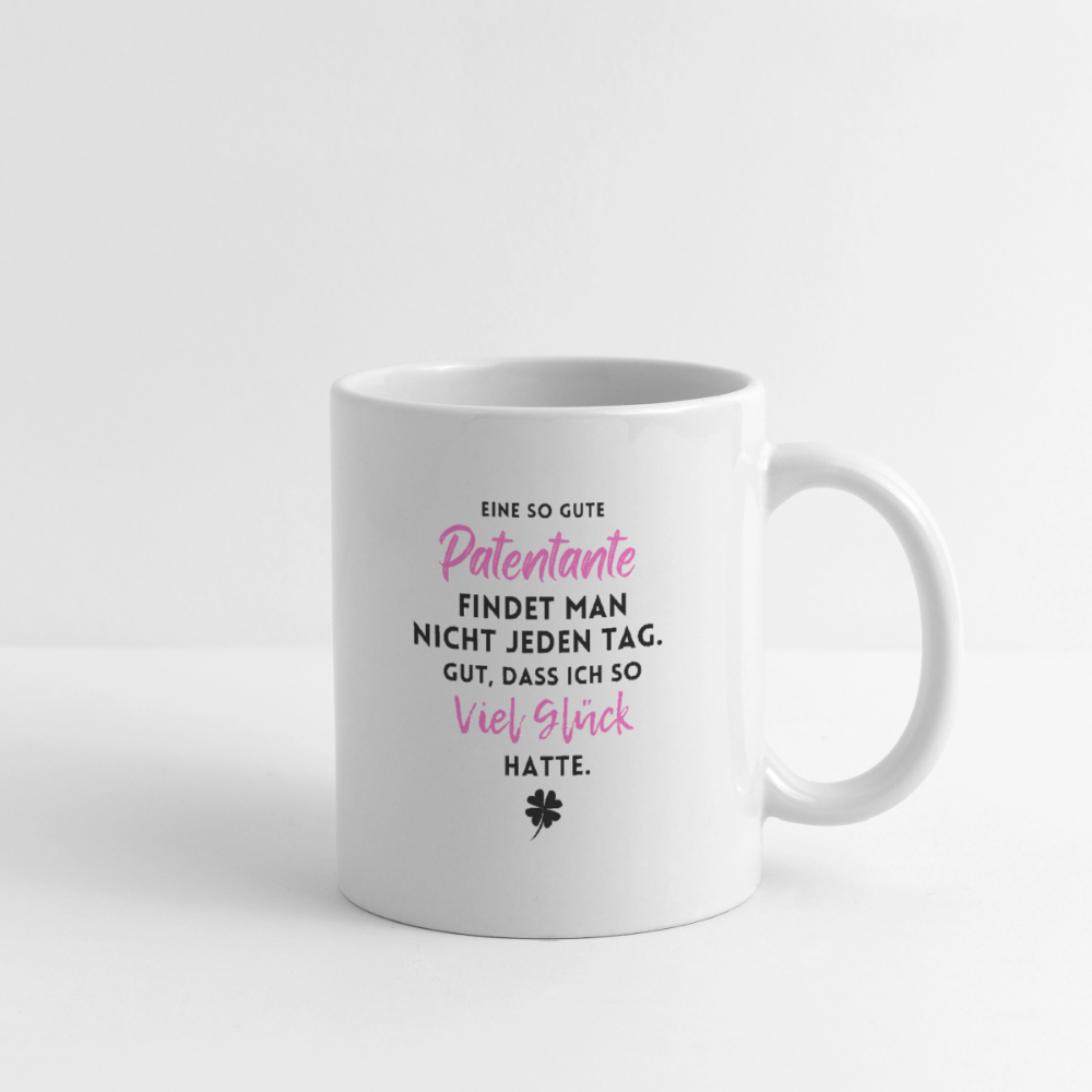 Tasse "Eine so gute Patentante" - Weiß