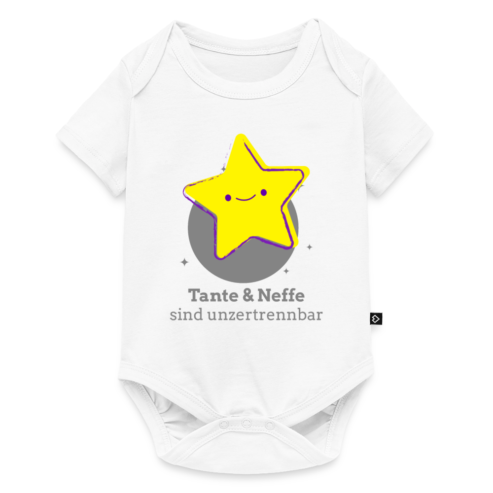 Baby Body "Tante & Neffe sind unzertrennbar" - Weiß