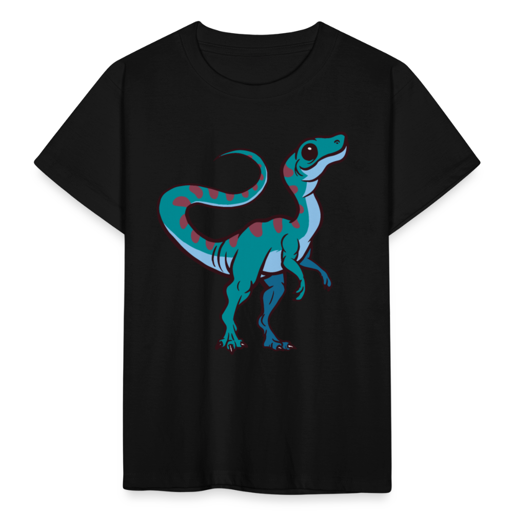 Kinder T-Shirt "Compsognathus" - Schwarz