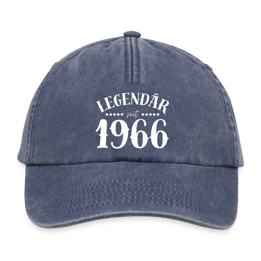 Vintage Cap "Legendär seit 1966" - Vintage Denim