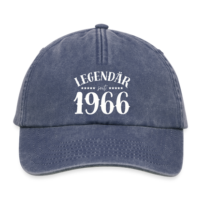 Vintage Cap "Legendär seit 1966" - Vintage Denim