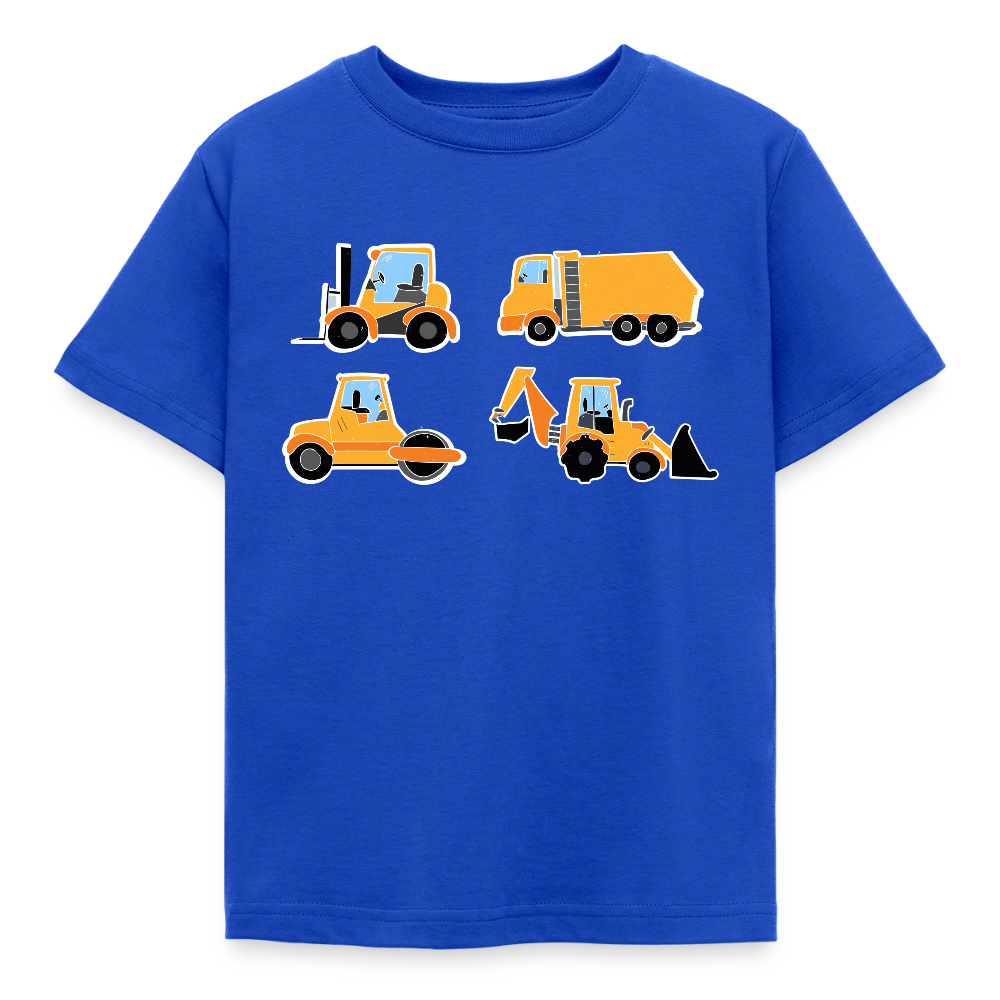 Kinder T-Shirt "4 Bagger" - Royalblau