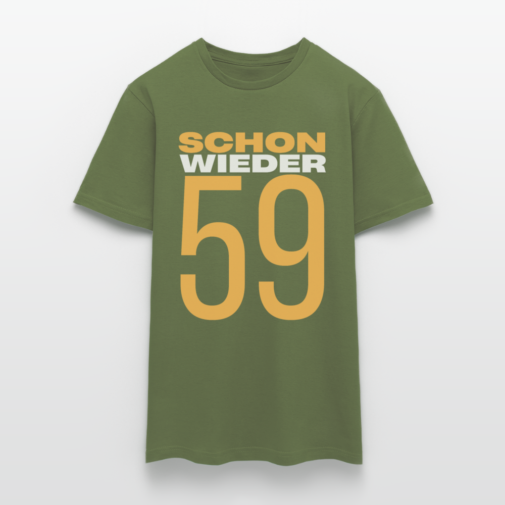 Männer T-Shirt "Schon wieder 59" - Militärgrün