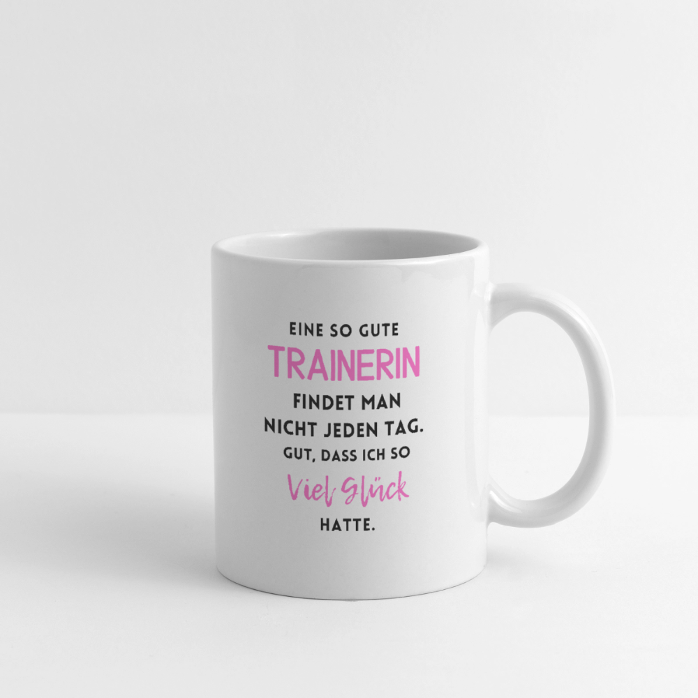 Tasse "Eine so gute Trainerin" - Weiß