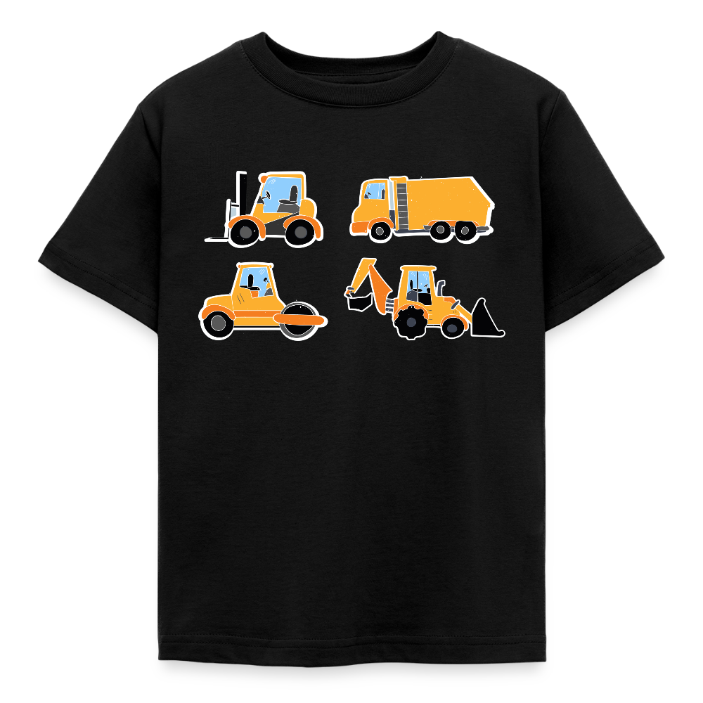 Kinder T-Shirt "4 Bagger" - Schwarz