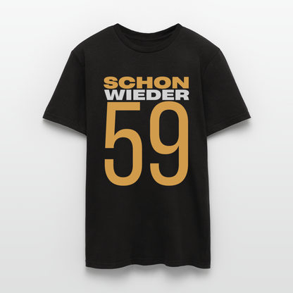Männer T-Shirt "Schon wieder 59" - Schwarz