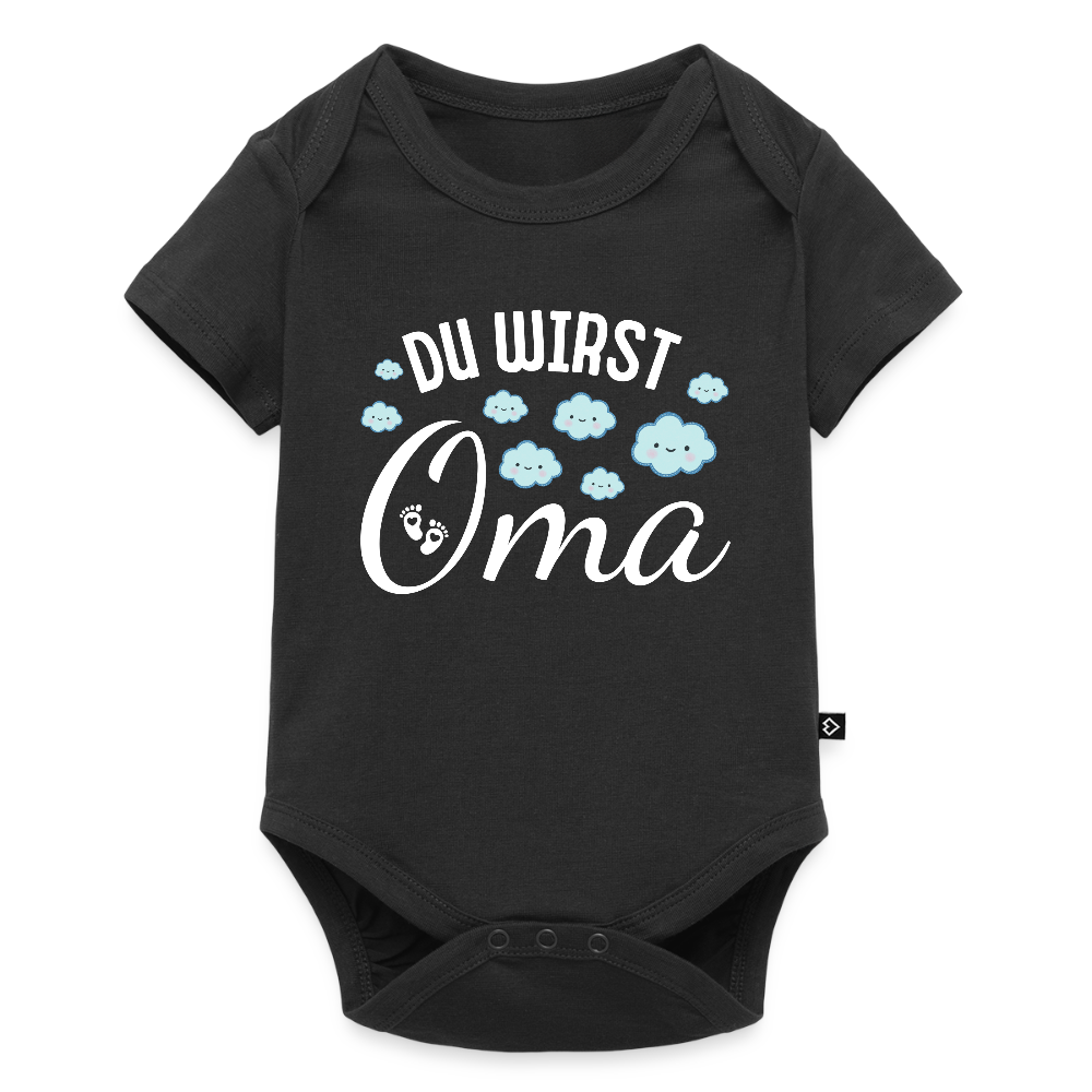 Baby Body "Du wirst Oma" - Schwarz
