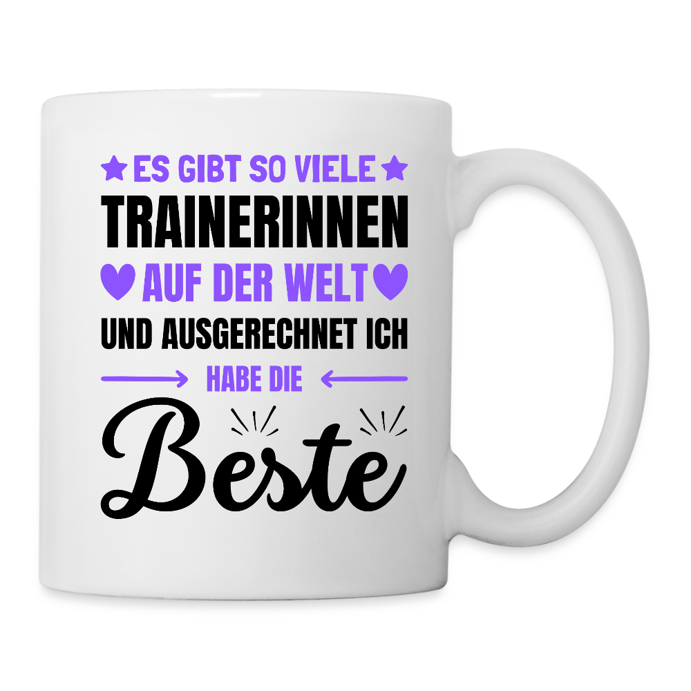Tasse "Es gibt so viele Trainerinnen..." - Weiß