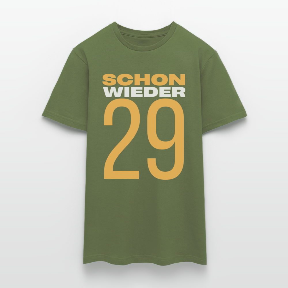 Männer T-Shirt "Schon wieder 29" - Militärgrün