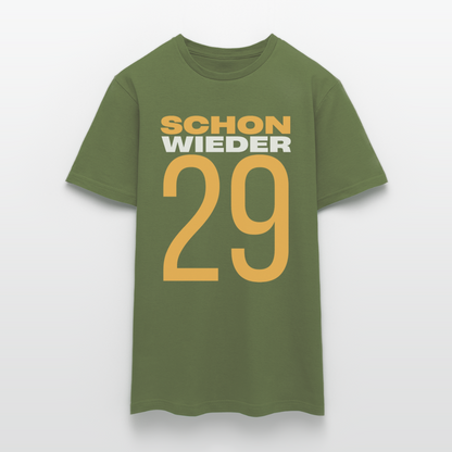 Männer T-Shirt "Schon wieder 29" - Militärgrün