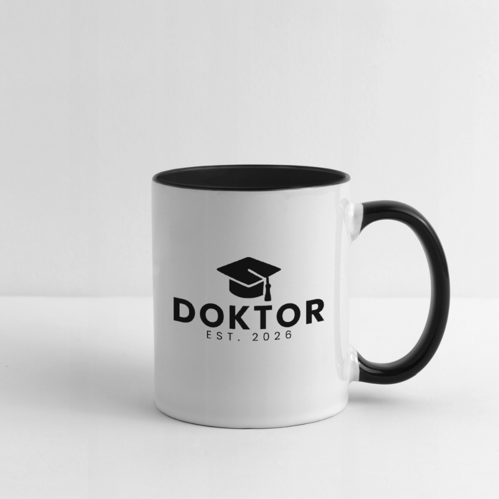 Tasse "Doktor - 2026" - Weiß/Schwarz