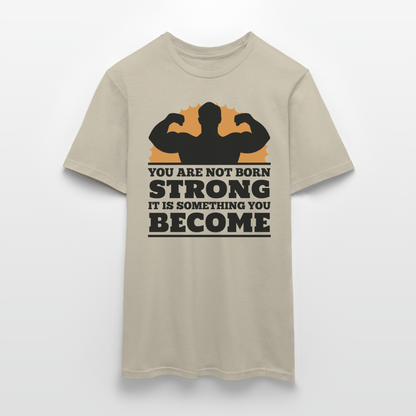 Männer T-Shirt "It is something you become" - Sandbeige