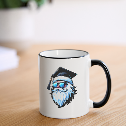 Tasse "Weihnachtsabsolvent" - Weiß/Schwarz