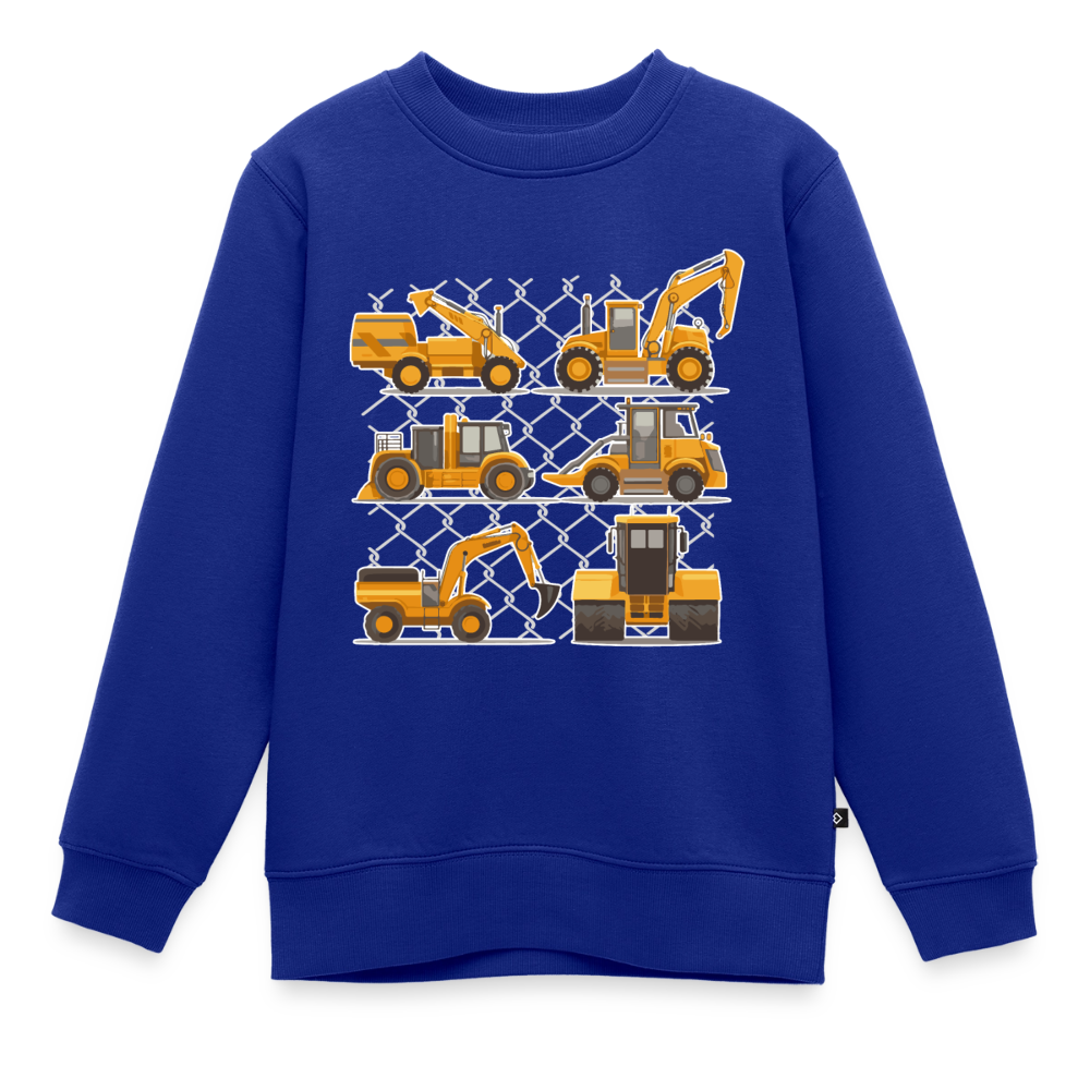 Kinder Pullover "6 Bagger" - Royalblau