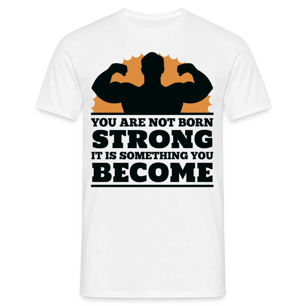 Männer T-Shirt "It is something you become" - Weiß