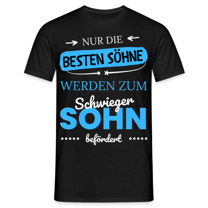 Männer T-Shirt - Schwarz