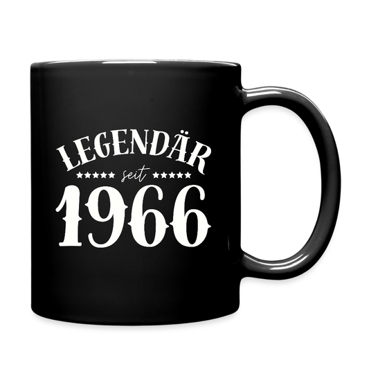 Tasse "Legendär seit 1966" - Schwarz