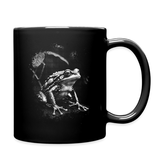 Tasse "Frosch Natur" - Schwarz