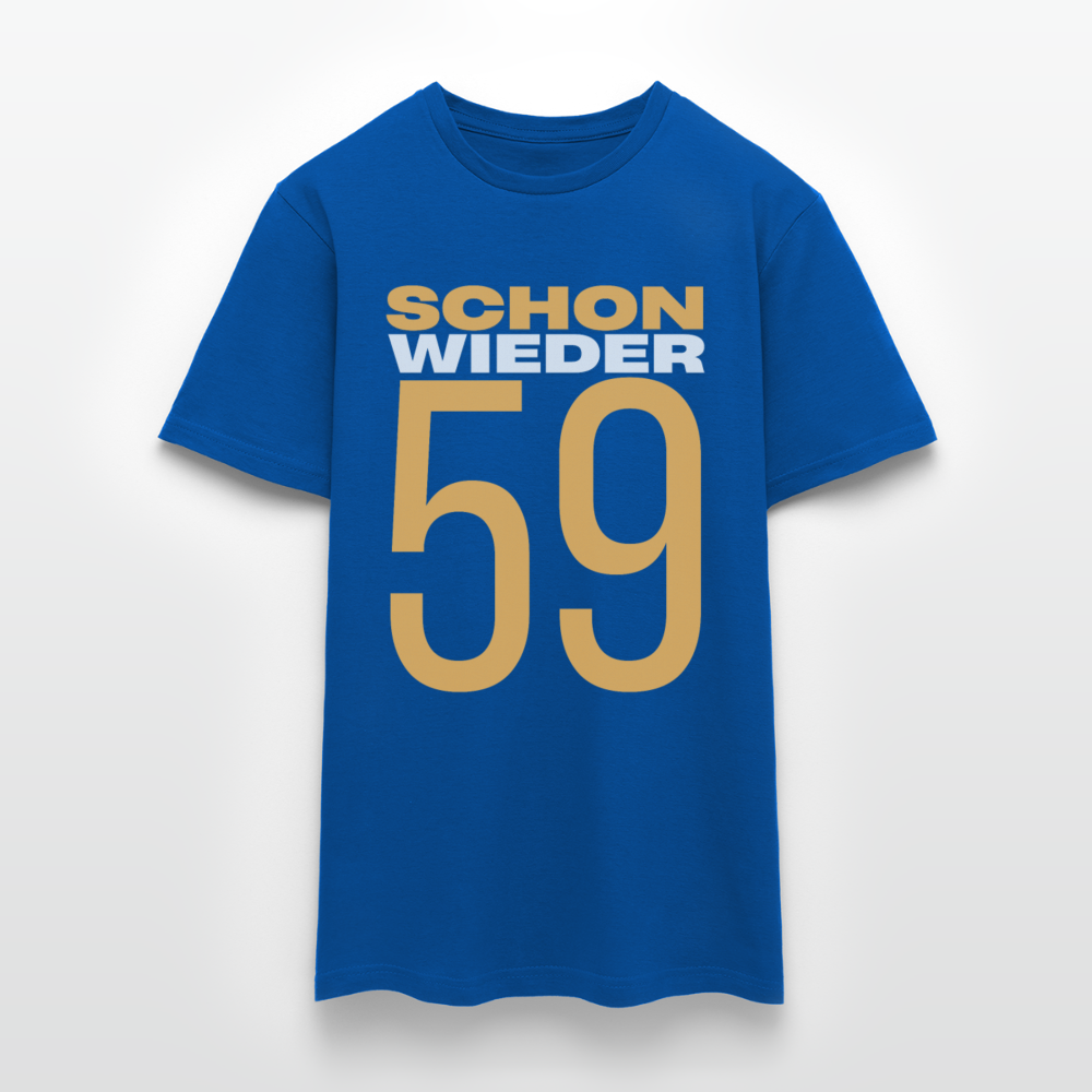 Männer T-Shirt "Schon wieder 59" - Royalblau