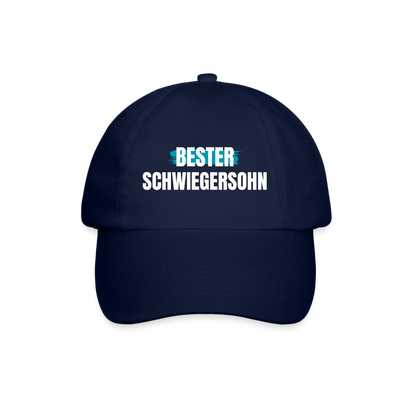Baseballkappe "Bester Schwiegersohn" - Blau/Blau