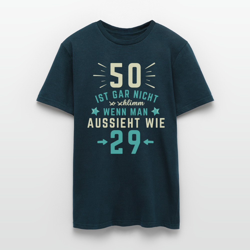 Männer T-Shirt "50 ist gar nicht so schlimm" - Navy