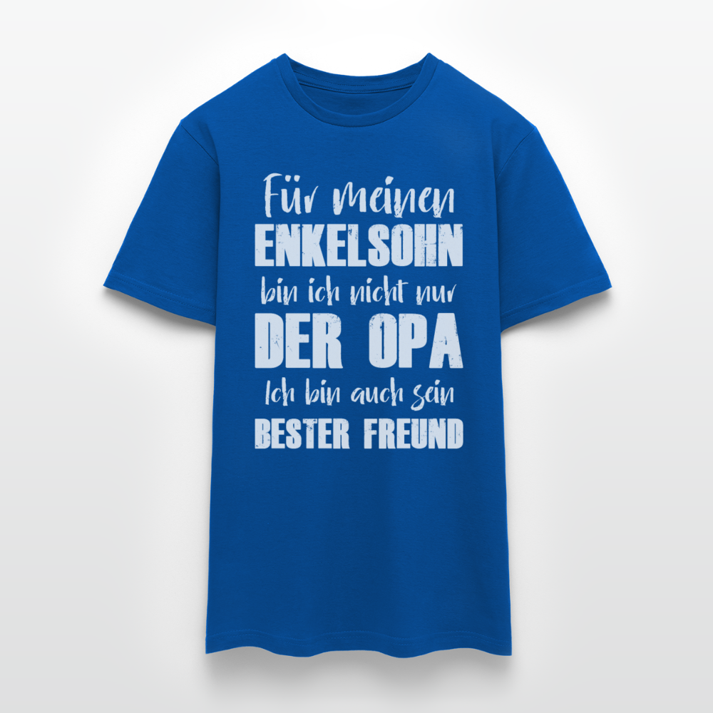 Männer T-Shirt "Für meinen Enkelsohn bin ich nicht nur der Opa" - Royalblau