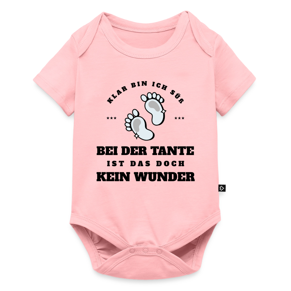 Baby Body "Klar bin ich süß - Bei der Tante ist das doch kein Wunder" - Rosa