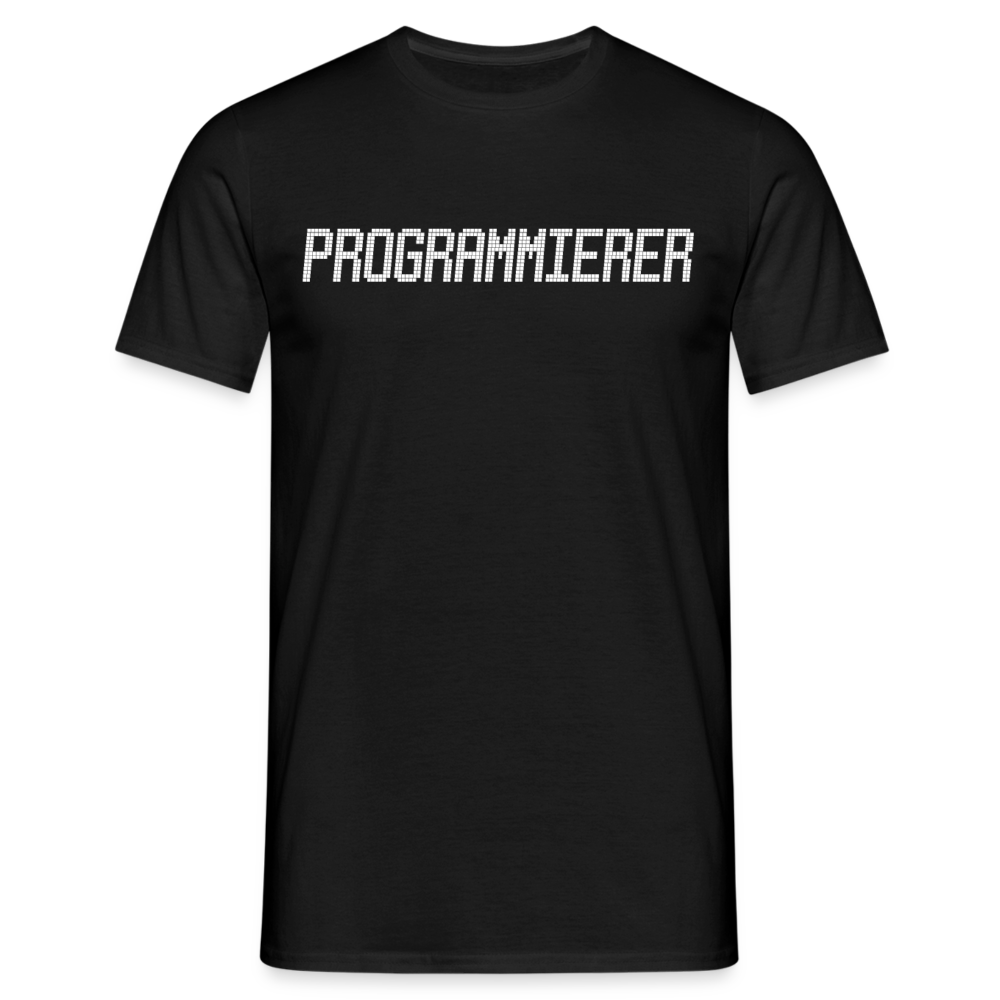 Männer T-Shirt "Programmierer" - Schwarz