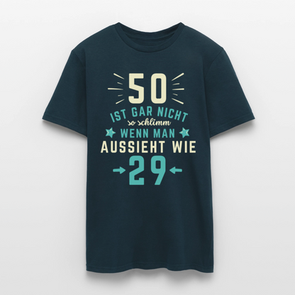 Männer T-Shirt "50 ist gar nicht so schlimm" - Navy