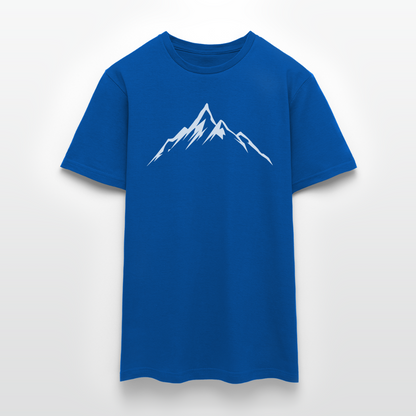 Männer T-Shirt "Einfache Berge" - Royalblau