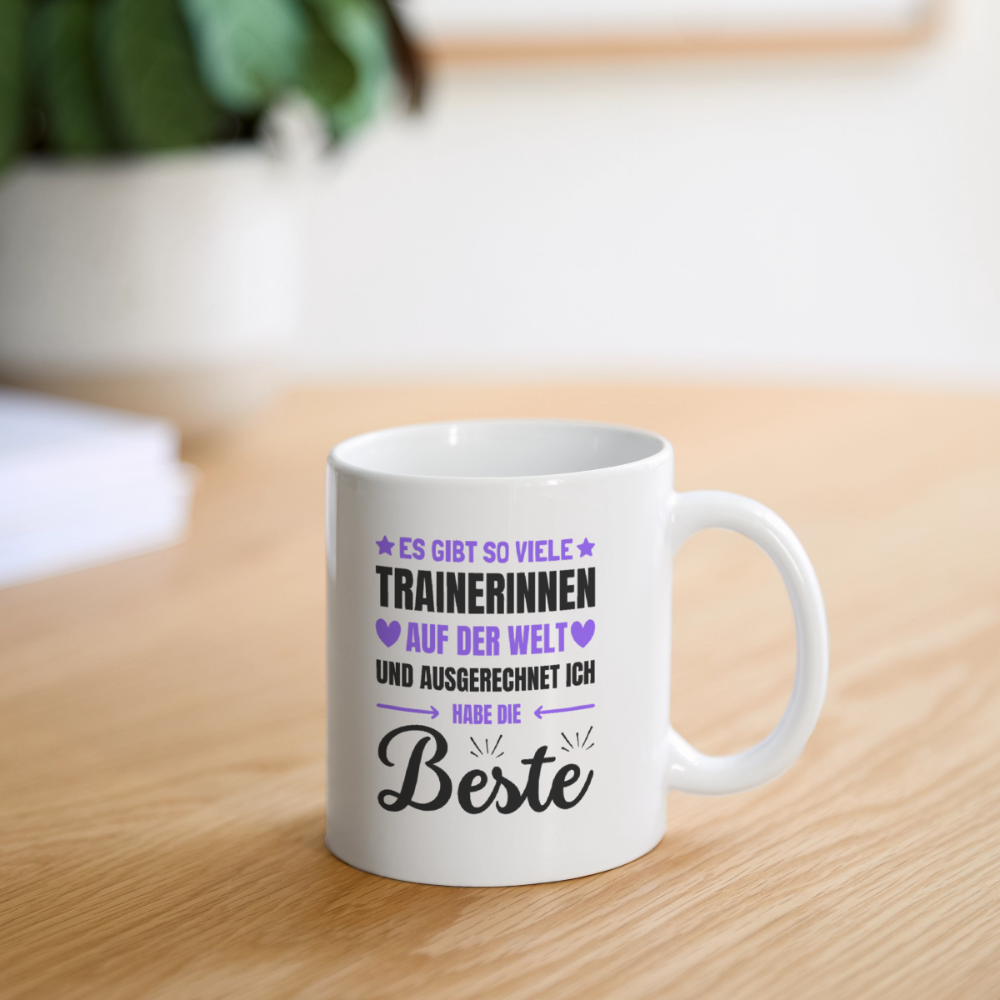 Tasse "Es gibt so viele Trainerinnen..." - Weiß