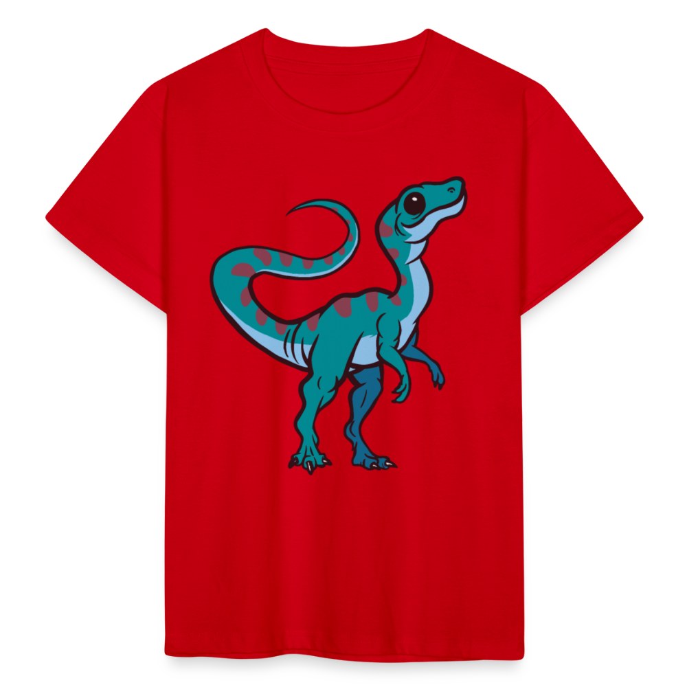 Kinder T-Shirt "Compsognathus" - Rot