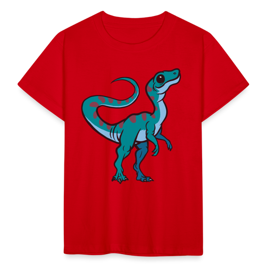 Kinder T-Shirt "Compsognathus" - Rot