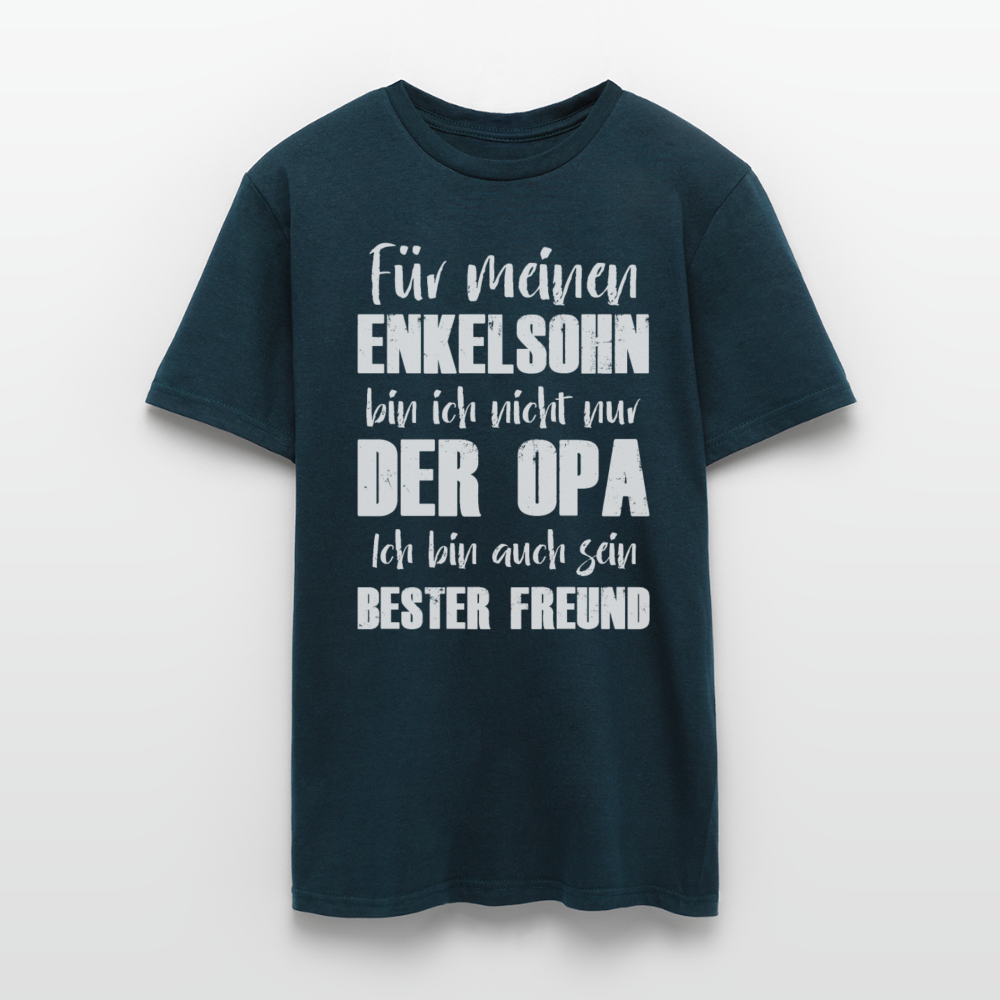 Männer T-Shirt "Für meinen Enkelsohn bin ich nicht nur der Opa" - Navy