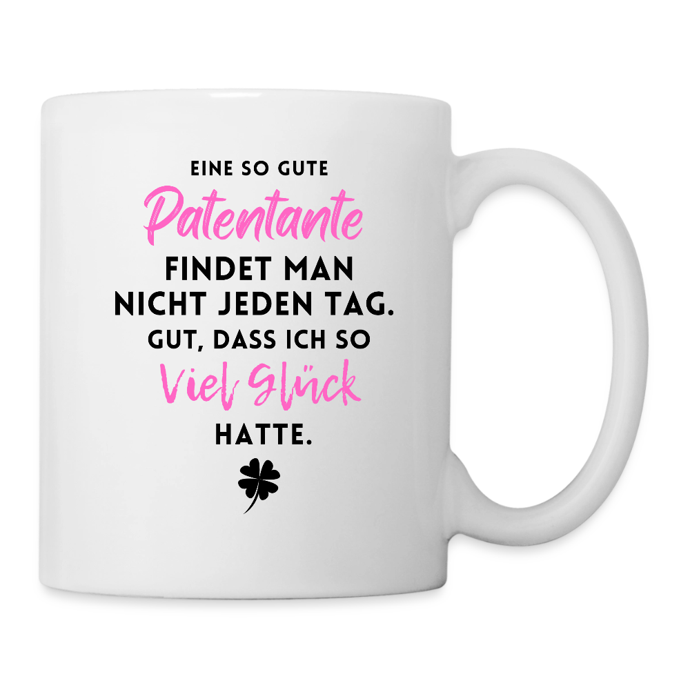 Tasse "Eine so gute Patentante" - Weiß