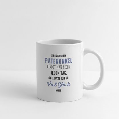 Tasse "Einen so guten Patenonkel" - Weiß