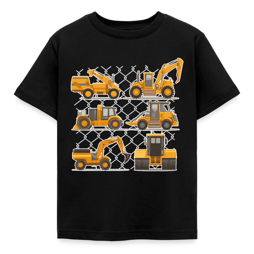 Kinder T-Shirt "6 Bagger" - Schwarz