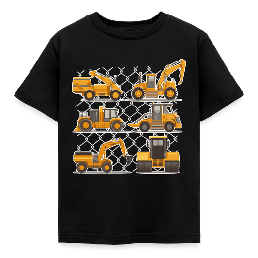 Kinder T-Shirt "6 Bagger" - Schwarz