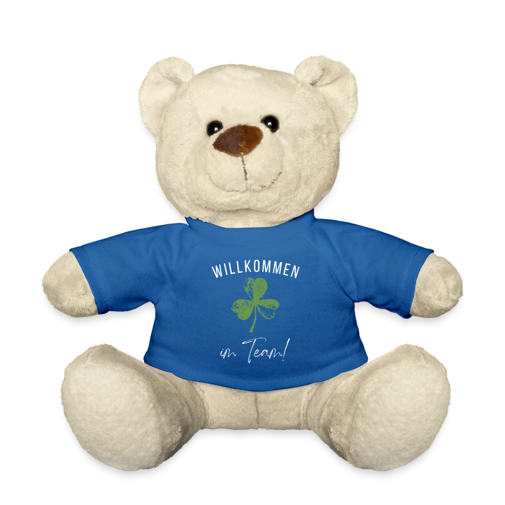 Teddy "Willkommen im Team" - Königsblau