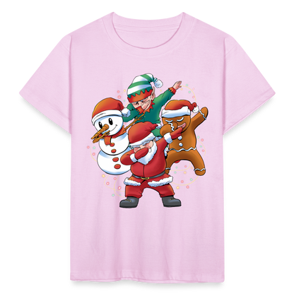 Kinder T-Shirt Weihnachten - Hellrosa