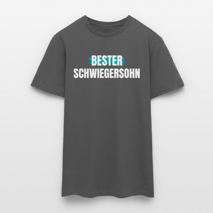Männer T-Shirt "Bester Schwiegersohn" - Anthrazit