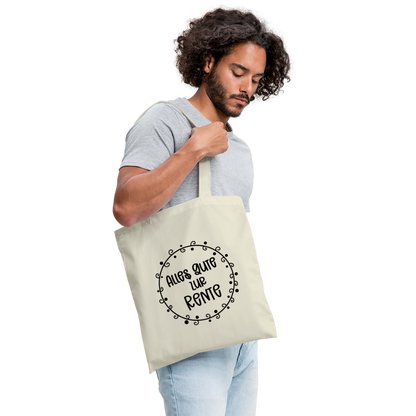 Stoffbeutel "Alles Gute zur Rente" - Natur