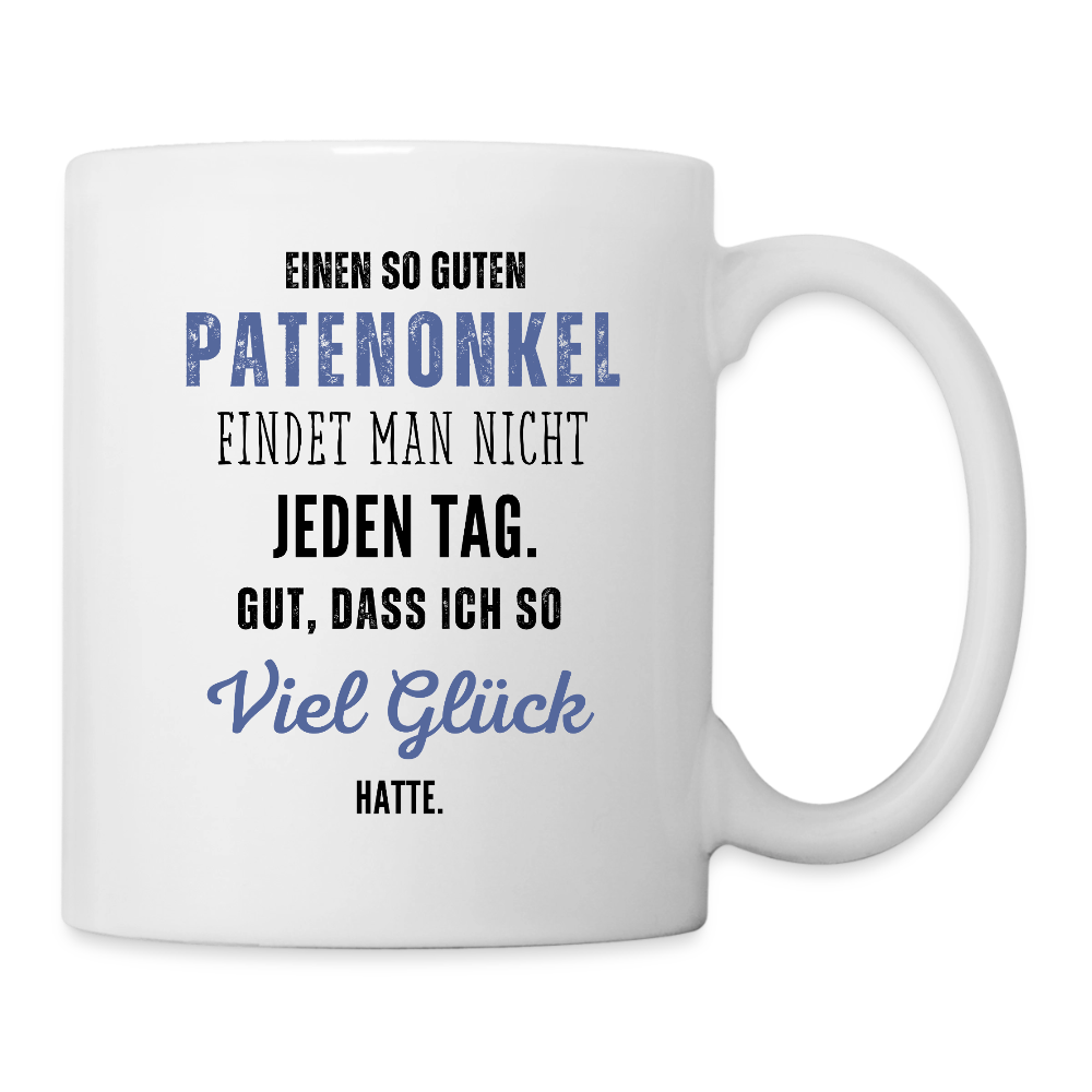 Tasse "Einen so guten Patenonkel" - Weiß