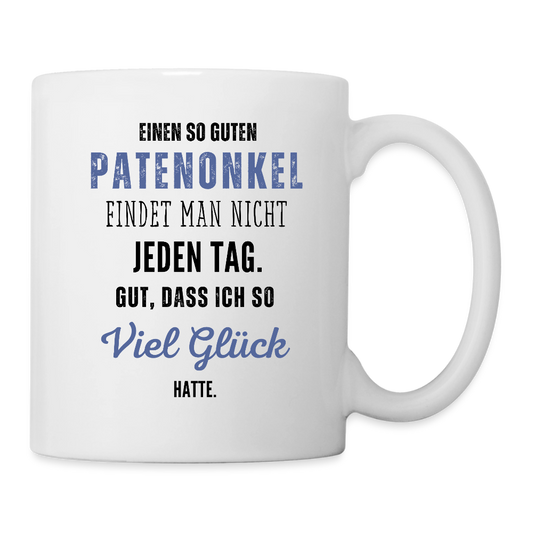 Tasse "Einen so guten Patenonkel" - Weiß