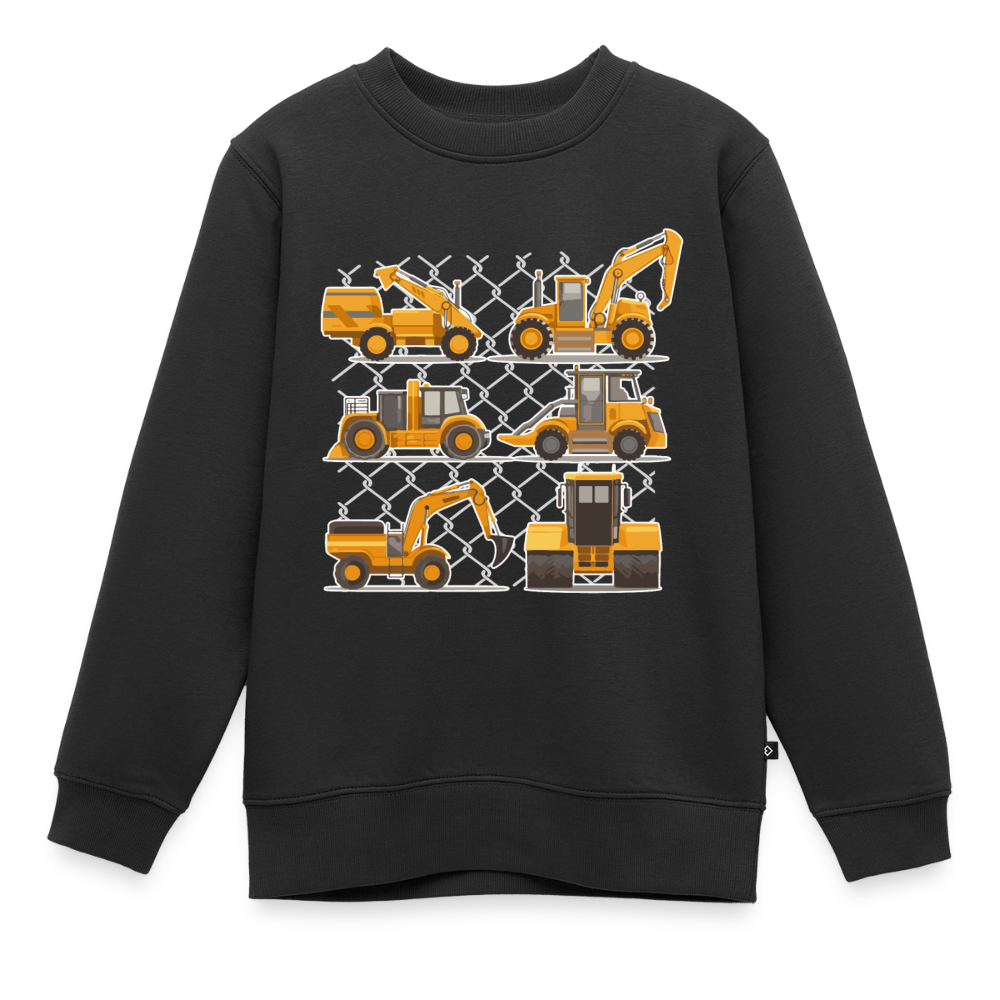 Kinder Pullover "6 Bagger" - Schwarz