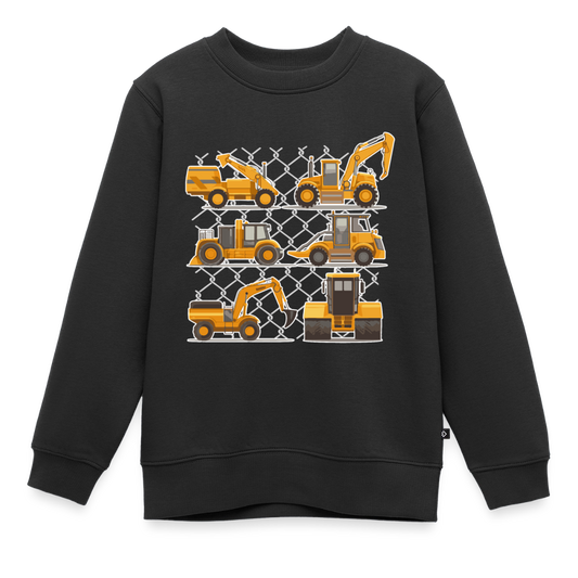 Kinder Pullover "6 Bagger" - Schwarz
