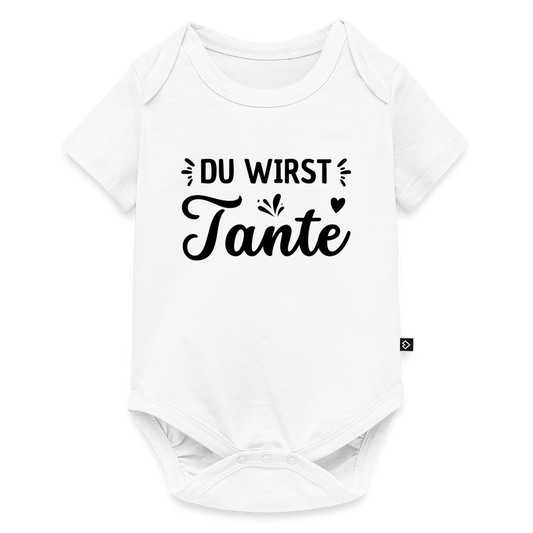 Baby Body "Du wirst Tante" - Weiß